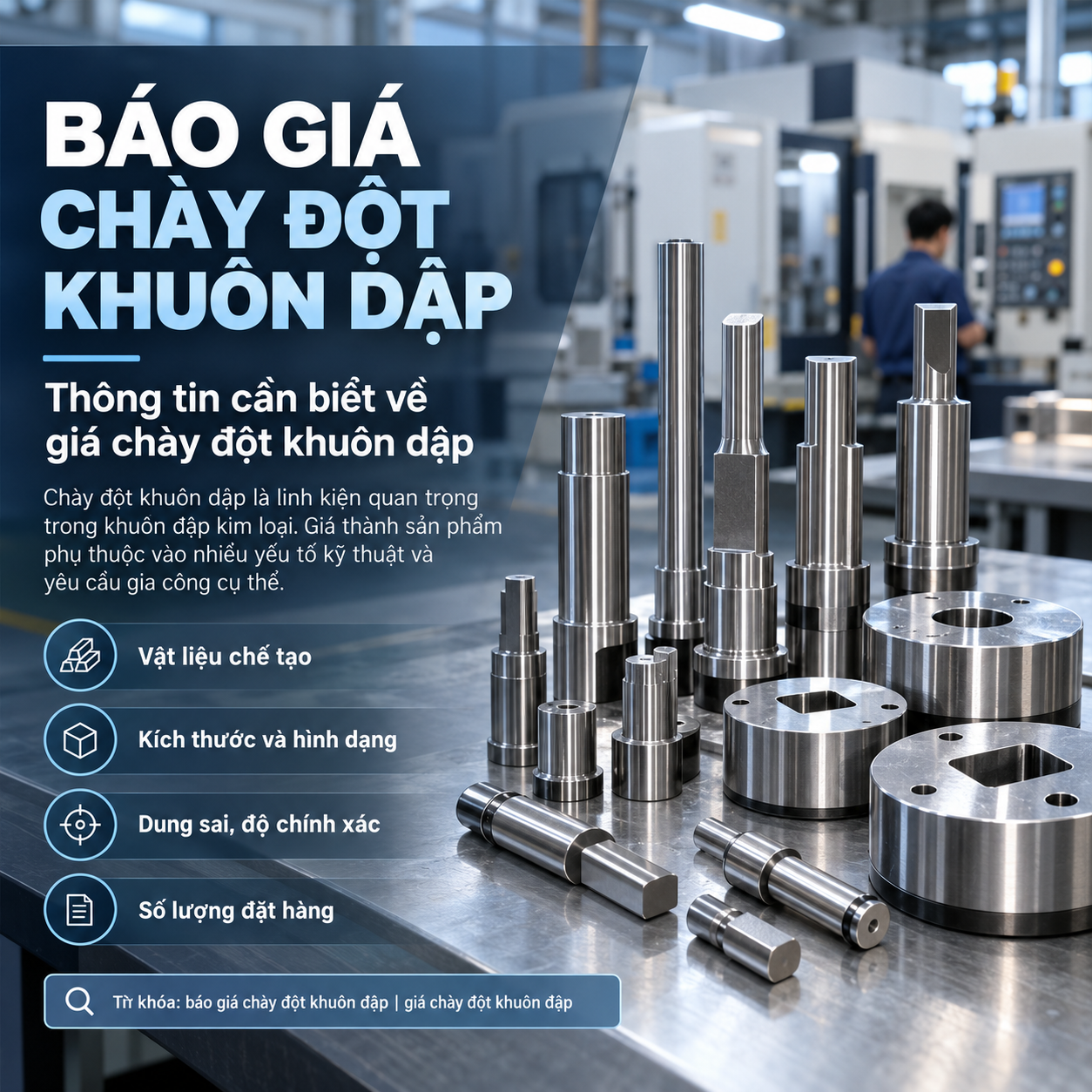 Báo Giá Chày Đột Khuôn Dập 01